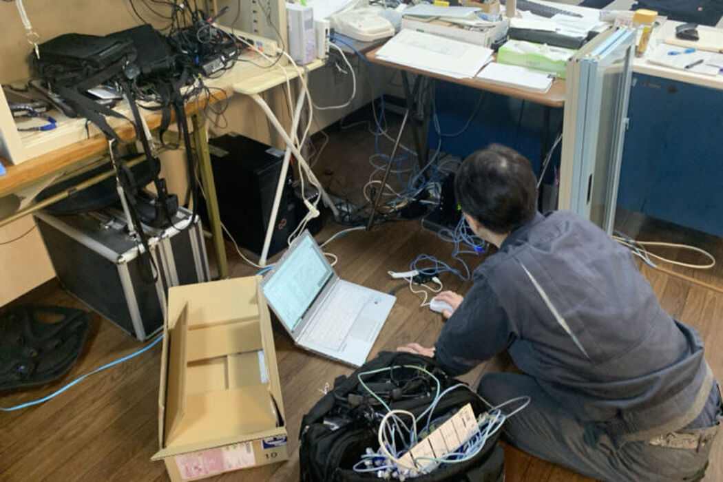 画像1429：12/3にE様のUTM導入工事を行いました！